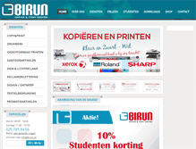 Tablet Screenshot of birun.nl